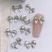 10Pcs 3D Butterfly Nail For Nails Alloy Butterfly Nail Decoration Alloy Nail Butterfly Nail Manicure Accessories Manicure Accessories