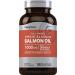 Piping Rock Wild Alaskan Salmon Fish Oil | 1000mg | 180 Softgels | Supplements for Humans | Omega-3 EPA and DHA | Non-GMO and Gluten Free