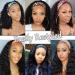 YISEA 12 Inch Curly Headband Wig for Black Women - Brazilian Virgin Human Hair Short Bob Wig with Deep Wave Texture and 150% Density - Buy Online on GoSupps.com