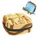 GIAPB Period Bag Sanitary Napkin Storage Bag Period Pouch Travel Makeup Bag Tribal Art Ancient Egyptian Color3558