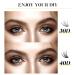 Eyelash Extensions Set 320pcs | LANKIZ 30D+40D C Curl 9-16mm | Reusable Individual Eyelashes with Glue & Applicator | Perfect for Beginners - Buy Online on GoSupps.com