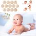 DBREAKS Baby Milestone Cards - 14 Wooden Photo Props for Monthly Milestones Perfect Gift for Pregnant Women & New Parents | Arabic Digits - Buy Online on GoSupps.com