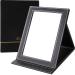 DUcare Portable Folding Vanity Makeup Mirror with Stand - Large Black