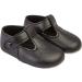 Baypods Baby Shoes | Soft Soled Pre Walker Shoes for Boys & Girls | T-Bar Style Shoe | Made in England | Black - Buy Online on GoSupps.com