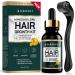 Minoxidil and Biotin Hair Growth Oil for Beards and Preventing Hair Thinning - 5% Minoxidil for Men and Women 1 Fl Oz Green