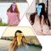 4 Pieces Silky Satin Hair Bows Ribbon Hair Barrettes Clip Big Bow Hair Clips for Women Girls French Barrette Long Tail Hair Accessories Purple Blue Pink Yellow Purple + Blue + Pink + Yellow - Buy Online on GoSupps.com
