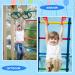 Sanwuta Ninja Monkey Bars - 6 Pack Trapeze Swing Bars for Obstacle Course Attachments - Fun Backyard Play Sets for Kids and Adults - Outdoor Ninja Rings and Wheels Included - Buy Online on GoSupps.com