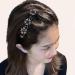 LuckyGrass Sparkling Crystal Stone Braided Hair Clips - Set of 4 Triple Duckbill Barrettes for Women and Girls - Buy Online on GoSupps.com