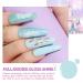 Spring Summer Pastel Gel Nail Polish Kit - 20 Trend Colors + Top & Base Coat - MEFA Macaron Series for Women - Buy Online on GoSupps.com