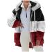 Shop Hanxiulin Women's Fleece Plush Jacket - Oversized Warm Winter Coat in 4XL & Color Variants - Buy Online on GoSupps.com
