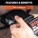 CURT 21510 Trailer Hitch Pin & Clip - 5/8 Diameter - Fits 2 Receiver - Vinyl-Coated Grip - Clear Zinc - Buy Online on GoSupps.com