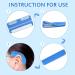12 Pack Blue Nasal Cannula Ear Cushions - Comfortable Oxygen Face Soft Covers for Relief of Ear Pain and Cheek Discomfort - Buy Online on GoSupps.com