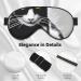 Buy SSIMOO Black and White Cats Sleep Mask | Adjustable Breathable & Stylish Eye Mask for Comfortable Sleep - International Shipping Available - Buy Online on GoSupps.com