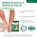 Men's Foot Peel Mask - Dermatologist Tested for Baby Soft Feet - Exfoliating & Repairing Dry Cracked Heels - 2 Pack - Buy Online on GoSupps.com