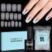 TOMICCA 4-in-1 Nail Extension Kit with 150 Short Oval Nails & Glue Gel - DIY Acrylic Nail Art Set for Women & Girls - Buy Online on GoSupps.com