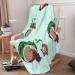 YYHHAOFA Sunflower Seeds Watermelon Seeds Picture Flannel Blanket 66x90 in Thick : Skin-Friendly Warm and Comfortable Easy Care and Durable Black Thick - Buy Online on GoSupps.com