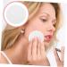 FRCOLOR 3pcs Round Cotton Makeup Remover Pads - Disposable Facial Wipes for Eyelash & Makeup Cleaning - Pure White Cotton Pads - Buy Online on GoSupps.com