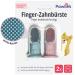 Pawlie's fingerling toothbrush |Dog toothbrush for small and large dogs |Finger toothbrush (Dog Toothbrush) |Puppy dental care (finger)