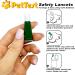 Advocate PHA00107 100pc Pet Test Safety Lancets 21g x 2.4mm - Reliable & Safe for Pets - Buy Online on GoSupps.com
