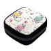 GIAPB Period Bag Sanitary Napkin Storage Bag Pad Holder for Period Makeup Pouch Cartoon Cow Butterfly Flower Color4636