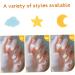 minkissy 4pcs 1 Nail Art Polymer Clay Nail Art Flakes Nail Decorations Nail Art Polymer Slices Nail Accessories Nail Glitter Polymer Clay Slices Nail Sequins Numbers Stickers Crafts Moon - Buy Online on GoSupps.com