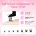 Beauty7 Self Adhesive Eyelashes - No Glue Needed Reusable Lash Clusters (40pcs) for DIY Lash Extension | Dense Fan Clusters - Buy Online on GoSupps.com
