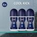 Nivea Men Coolkick 6 Deodorant Roll On - Men Series | Long-lasting Freshness - Buy Online on GoSupps.com