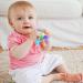 Teething Ball for Kids | Chew Toy Rattle & Grasping Activities - Infant Teething Toys for 3 Months - Best Gift for Boys & Girls | Firulab Round White A - Buy Online on GoSupps.com