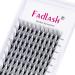 Volume eyelash 20d 0.07mm D curl mixed 8-14mm eyelash volume eyelashes extensions eyelash volume artificial eyelashes of course permanently lashes 1 piece (1 Pack) 20d-0.07-D