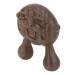 Buy Verdant Touch Sandalwood Wide Tooth Massage Comb Portable Tiger Shape Wooden Massager for Face & Body | International Shipping Available - Buy Online on GoSupps.com