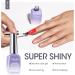 Gellen Gel Nail Polish Top and Base Coat - Base Top Coat Set Gel Polish Base and Top Coat Soak off Gel Polish Strong Base Coat Glossy Shine Top Coat UV/LED Gel Nail Kit for Home/Nail Salon Use 18ml Top Base Coat - Buy Online on GoSupps.com
