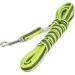 IDC Color & Gray Rubberized Leash - 14mm x 3m with Loop | Neon Gray | International Shipping - Buy Online on GoSupps.com