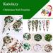 Kalolary 6 Boxes Christmas Nail Sequins Glitter | 3D Nail Art Stickers & Face Body Glitter for DIY Holiday Decor - Buy Online on GoSupps.com
