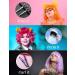 PLANTURECO Light Blue Wig and Party Sunglasses Color Bob Wig Cosplay Wigs and Party Wigs Rainbow Wig with Neon Glasses Blue Wigs for Women - Bachelorette Party Wigs Decorations Favors (Light Blue) - Buy Online on GoSupps.com
