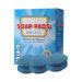 Metal Scrubber Brush Pre-Soaped Steel Wool Cleaner Brush Portable Metal Scouring Cleaning Pads for Dishes Pots Pans