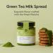 OSULLOC Green Tea Milk Spread (7.05 oz 200g) Made of Finest Matcha from Jeju Island Matcha-Infused Spreads - Buy Online on GoSupps.com