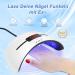 36W UV Lamp for Gel Nails - Professional LED Nail Dryer with 3 Timers LCD Display & Car Sensor - Perfect Valentine's Day Gift for Women (White) - Buy Online on GoSupps.com