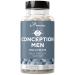 Conception Men Fertility Vitamins  Male Optimal Count & Healthy Volume Production  Zinc, Folate, Ashwagandha Pills  60 Vegetarian Soft Capsules