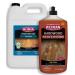 Weiman Hardwood Floor Cleaner and Polish - 128 Ounce Cleaner and 32 Ounce Polish - High-Traffic Hardwood Floor, Natural Shine, Removes Scratches, Leaves Protective Layer - Packaging May Vary