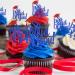 So Proud Of You Cupcake Toppers Graduation Decoration Food Picks Congrats Grad Party Supplies Blue Red - Buy Online on GoSupps.com
