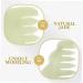 Ipetboom 2-Piece Jade Gua Sha Comb Set - Broad Tooth Body Massage Tool for Relaxation and Healing - Buy Online on GoSupps.com