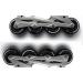 Rollerex VXT500 Inline Skate Wheels (8-Pack) - Various Sizes & Colors - Indoor/Outdoor Roller Blade Wheel Replacement - Buy Online on GoSupps.com