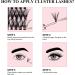 30D 0.07 D Curl Cluster Lashes 12-18mm Mixed Trays - DIY Eyelash Extensions at Home - Buy Online on GoSupps.com