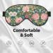 Blossom Flower Print Ultra-Soft Light-Blocking Eye Mask | Optimal Comfort & Restful Sleep - Shop Internationally - Buy Online on GoSupps.com