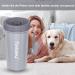 Tinioey Paw Cleaner for Large Dogs | Dog Paws Cleaner with 3 Towels | Essential Dog Accessories | Size L Gray - Buy Online on GoSupps.com