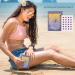 UV Stickers | 24 Pieces SPF Detection Stickers for Face SPF Broad Spectrum Reminder Water Resistant Reapplication for Outdoor Camping Sport Travel - Buy Online on GoSupps.com