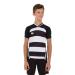Canterbury Boys Vapodri Evader Hooped Rugby Jersey (1 Pack) 34 Black / White