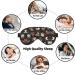 French Roosters Soft Sleep Eye Mask | Breathable Female Eye Patch for Travel & Relaxation - Buy Online on GoSupps.com