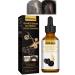 Anti-greying Hair Serum Ganoderma Nutrient Natural Darkening Anti Gray Hair Serum Regrow Thicker Fuller Healthier Hair (1pcs)