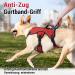 Rabbitgoo Medium Dog Harness - Breaking-Proof Adjustable Padded Vest with Handle | Breathable & Safe for Medium-Sized Dogs - Red (1 Pack) - Buy Online on GoSupps.com